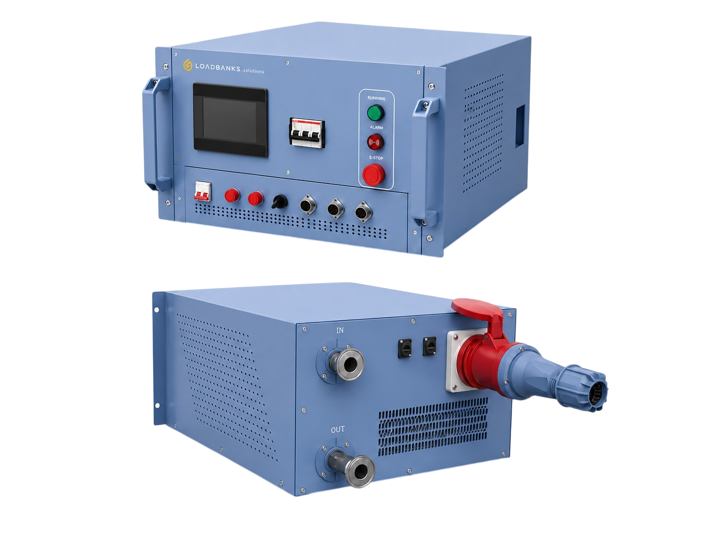 19 Zoll Rack-Mount Liquid Cooled Load Bank